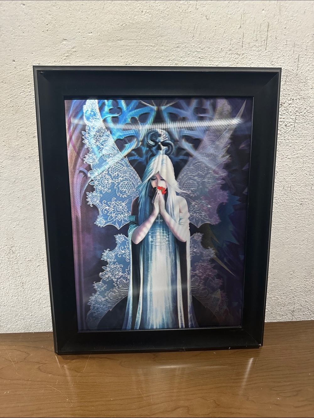 Gothic Fantasy Anne Stokes 3D Moving Lenticular Holographic Framed Picture